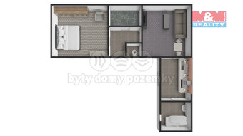 Prodej rodinného domu, 60 m², Kačice, ul. Pod školou - 19