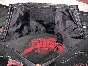 Nový černý batoh s bílým - 19