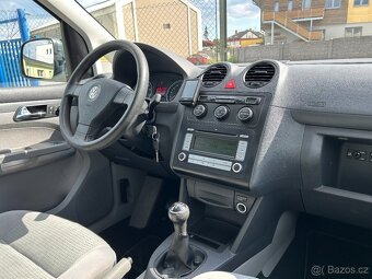 VW CADDY 1.6 75KW 2008 DIGI KLIMA VYHŘÍVANÉ SEDADLA 7 MÍST - 19