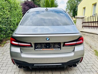 BMW M5 COMPETITION xDRIVE ZÁRUKA Koup.ČR,1.majitel,2022 - 19