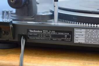 automatický gramofon Technics sl-q 33 made in Japan - 19