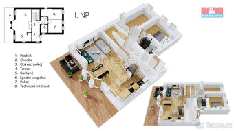Prodej rodinného domu, 5+kk, 224 m2, Dyje - 19