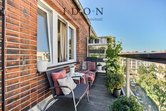 Luxusní byt 3+kk, celková plocha 75m2, osobní vlastnictví, t - 19