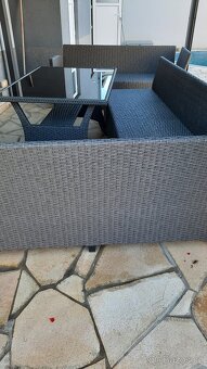 Relaxační Ratanová SESTAVA NA TERASU - 19