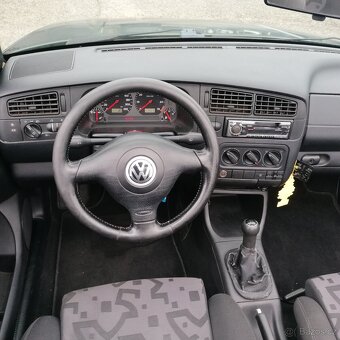 VW Golf IV Cabrio Edice KARMANN 1.6i,74kw.R.V4/1999.STK Nová - 19