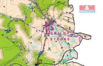Prodej pozemku k bydlení, 5728 m², Smilov - 19