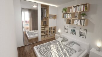 Moderní byt 3+kk s balkonem, parkovacím stáním a zahradou, l - 19