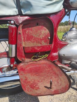 Původní jawa kývačka 250/353 1957 po kompletní renovaci - 19