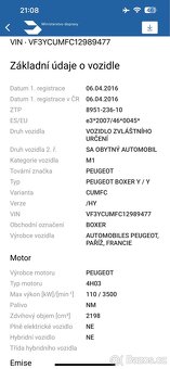 Obytná dodávka Peugeot boxer - 19
