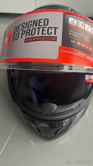 Helma na motorku MT HELMETS - překlopná (NOVÁ) - 19