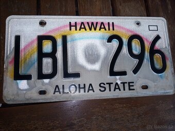 PRODÁM USA REGISTRAČNÍ ZNAČKY PĚKNÁ DEKORACE - 19