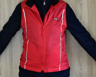 Vesta černá Vero Moda, červená Gina Benotti vel.M - 19