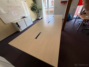 Velký kancelářský stůl 360×140cm značka Techo - 19