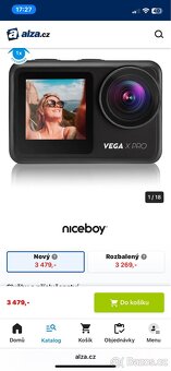 Kamera Niceboy VEGA X pro + příslušenství a nástavce - 19