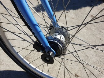 Prodám Dětské KOLO 24'' PUKY RŮOVÉ a MODRÉ JAK NOVÉ - 19