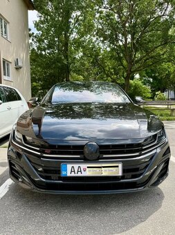 Logo znak VOLKSWAGEN cierne leskle / cervene - 19