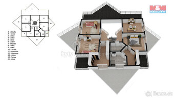 Prodej rodinného domu, 350 m², Jirny, ul. V Zahradách - 19