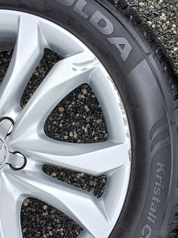 Zimní orig alu Audi Q5 Fulda 235/55/19 super vzorek 8mm - 19
