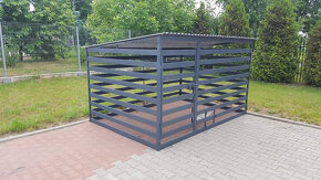 Kotec pro psa 3x2 m z pozinkovaných profilů ( Atos ) - 19