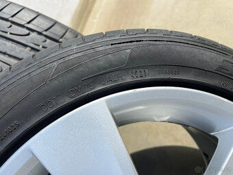 215/45R16 7X16 5X100 ET46 Alu kola ŠKODA RAPID FABIA III - 19