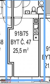 Prodej, byty/1+kk, 25 m2, Palackého 918/70, 70200 Ostrava, O - 19