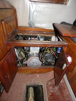 Loď / plachetnice na moře / inboard autopilot zateplená týk - 19