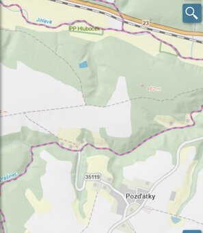 Lesní pozemek Kožichovice - 19
