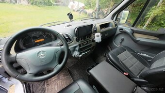 Mercedes Benz sprinter 2005, 7 míst + nákladní + obytný - 19