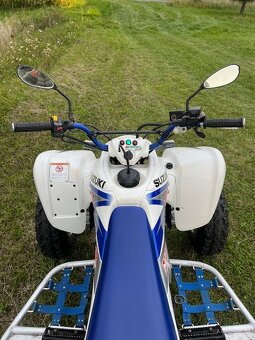 Suzuki LTZ 400, bílé SPZ, výborný stav - 19