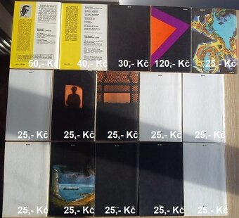 Sbírka knih z Edice Magnet 1967 - 1993 - 19