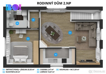 Prodej dvou rodinných vil + stavebního pozemku, Frýdlant nad - 19