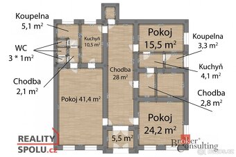Prodej, komerční/ubytování, 520 m2, nám. J. Švermy, Kovářská - 19