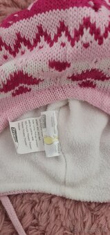 dívčí zimní kombinéza Tchibo vel. 86/92 + zdarma čepice - 19