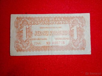 2 ) Československé bankovky 10 ks + 1 ks - celkem 11 ks - 19
