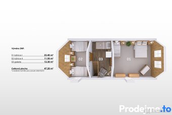 Prodej chalupy 3+1, 109 m2 - Drnovec, Cvikov, ev.č. 100008 - 19