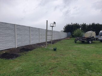 Montáže betonových plotů - 19