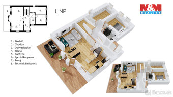Prodej rodinného domu, 5+kk, 224 m2, Dyje - 19