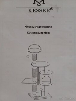 Škrabadlo pro kočky - 116 / kočičí strom - 199 cm - 19