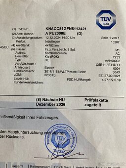 KIA NIRO EV SPIRIT BATERIE 64 kWh ROK 2021 53000KM - 19