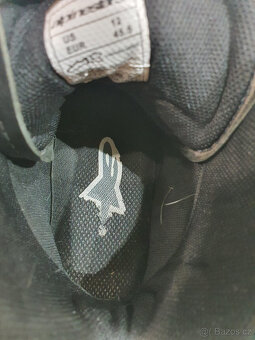 45 Alpinestars kožený boty na motorku - 19