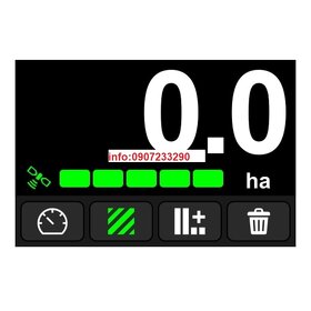 GPS HEKTÁROMĚR-TACHOMETR-RYCHLOMĚR - 19
