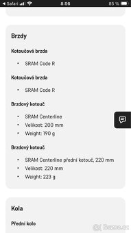 Sjezdové DH kolo - XL rám - 19