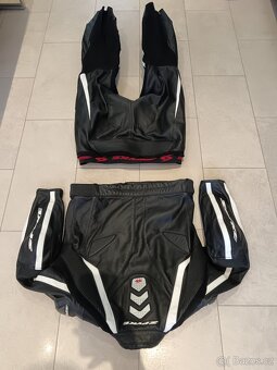Spyke Blaster-Pánská kožená moto kombinéza, dvoudílná - 19