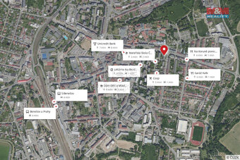 Pronájem bytu 4+1, 87 m², Benešov, ul. Vlašimská - 19