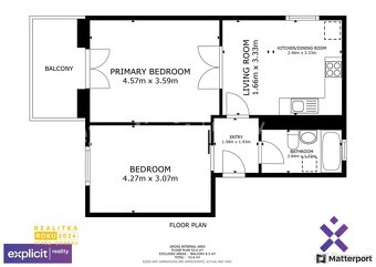 Prodej bytu 2+1, 54m2 - Uherský Brod, ev.č. 02325 - 19