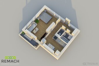 Pronájem, Byty 1+1, 37 m2, Staré Město, ulice Kopánky - 19