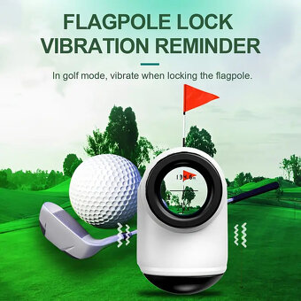 Optický multifinkční, laserový dálkoměr, lov, golf, outdoor - 19