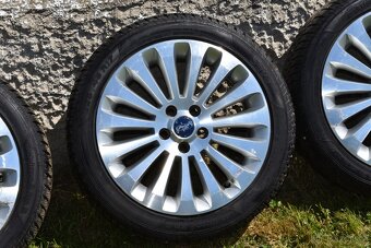 Alu kola 5x108 R17 - originál FORD (zánovní zimní pneu 9 mm) - 19