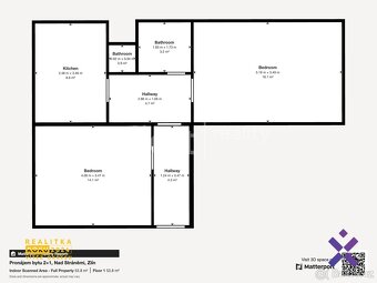 Pronájem bytu 2+1, 53 m2, ul. Nad Stráněmi - Zlín - 19