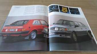 Prospekty Saab a Volvo 50. až 90. léta. - 19